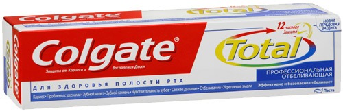 Иск о прекращении правовой охраны бренда Colgate Total 