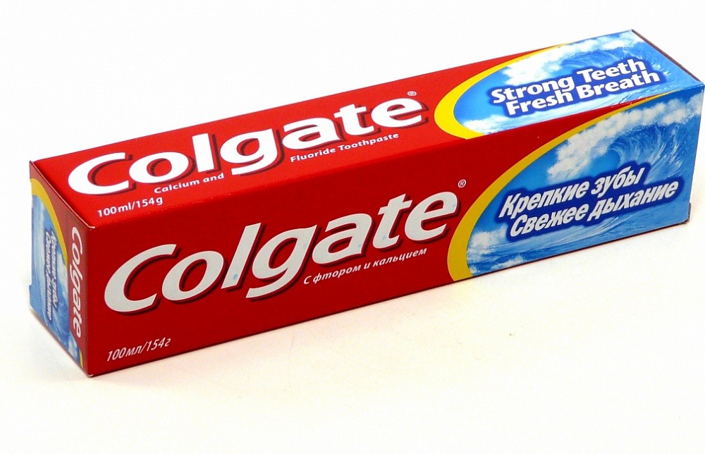 Изготовители зубных паст судятся из-за сходства упаковок